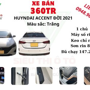 Mua Xe HUYNDAI ACCENT Đời 2021